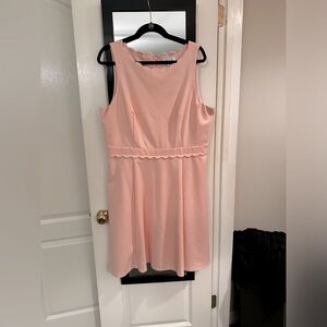 Pink Elle Scallop Dress